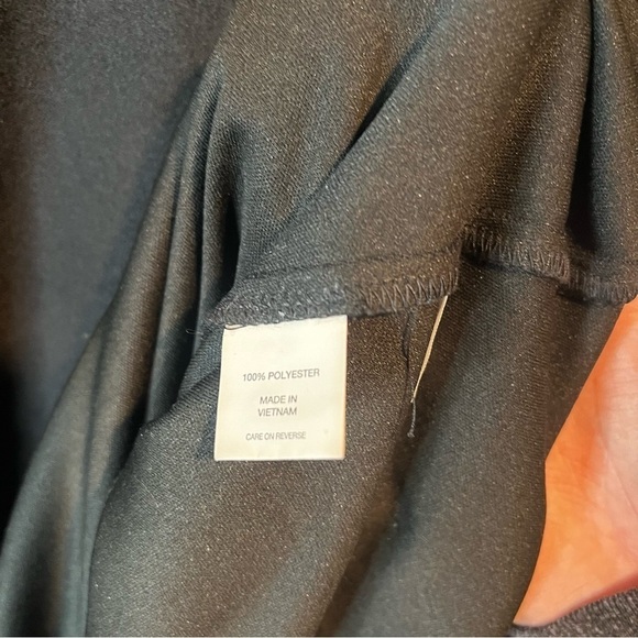 Women’s | New York and Company Black Embroidered A Line Dress | Large - Picture 5 of 7